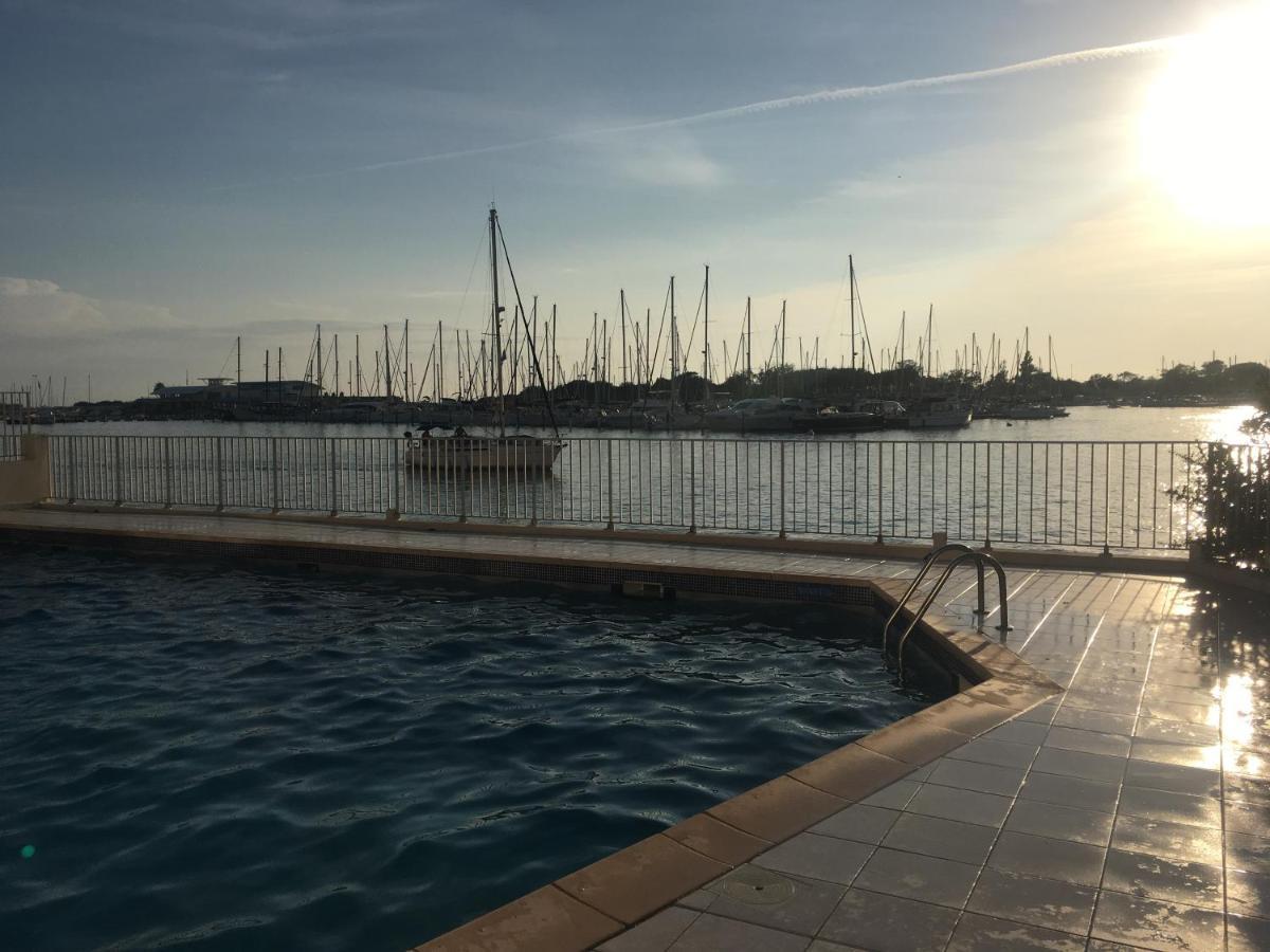 Studio - Les Pieds Dans L'Eau Agreable En Toutes Saisons 4 Couchages - Climatisation - Parking Prive - Piscine Sur Mer - Vue Magnifique Et Rare - Situation Optimum - Les Argonautes - Ile Des Pecheurs - Cap D'Агде Екстериор снимка