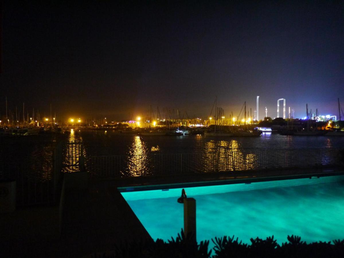Studio - Les Pieds Dans L'Eau Agreable En Toutes Saisons 4 Couchages - Climatisation - Parking Prive - Piscine Sur Mer - Vue Magnifique Et Rare - Situation Optimum - Les Argonautes - Ile Des Pecheurs - Cap D'Агде Екстериор снимка