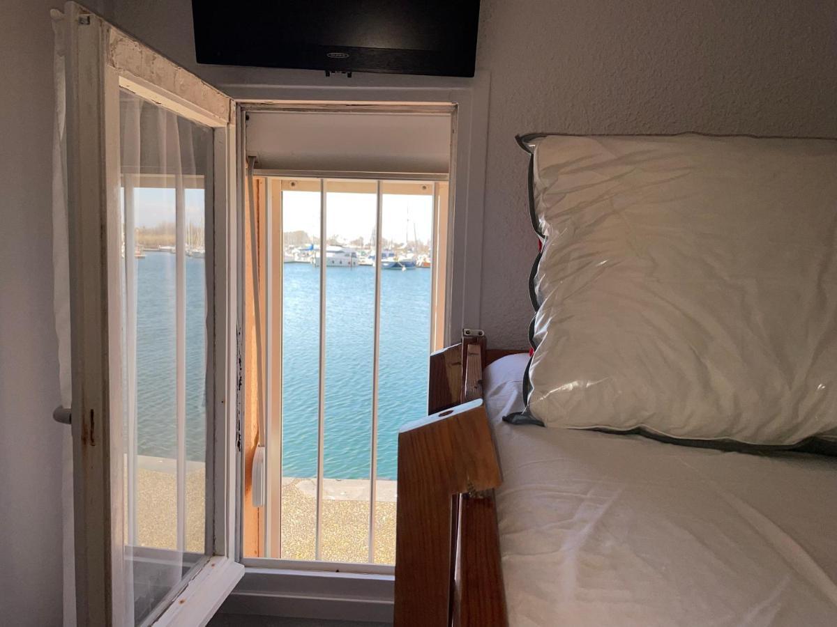 Studio - Les Pieds Dans L'Eau Agreable En Toutes Saisons 4 Couchages - Climatisation - Parking Prive - Piscine Sur Mer - Vue Magnifique Et Rare - Situation Optimum - Les Argonautes - Ile Des Pecheurs - Cap D'Агде Екстериор снимка