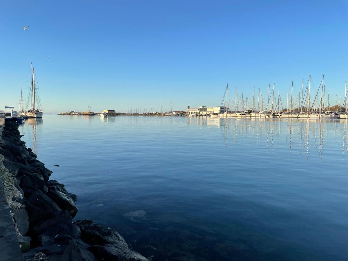 Studio - Les Pieds Dans L'Eau Agreable En Toutes Saisons 4 Couchages - Climatisation - Parking Prive - Piscine Sur Mer - Vue Magnifique Et Rare - Situation Optimum - Les Argonautes - Ile Des Pecheurs - Cap D'Агде Екстериор снимка