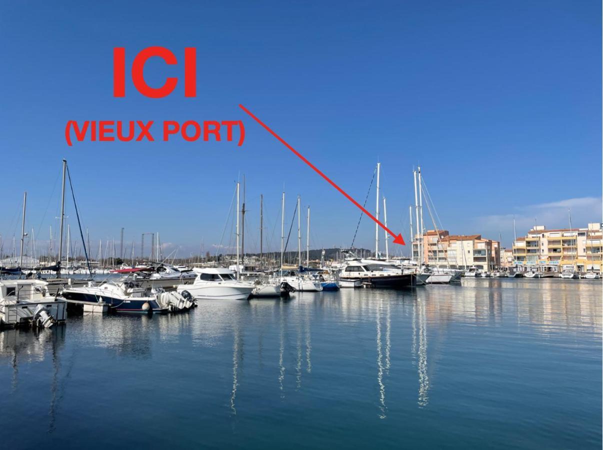 Studio - Les Pieds Dans L'Eau Agreable En Toutes Saisons 4 Couchages - Climatisation - Parking Prive - Piscine Sur Mer - Vue Magnifique Et Rare - Situation Optimum - Les Argonautes - Ile Des Pecheurs - Cap D'Агде Екстериор снимка